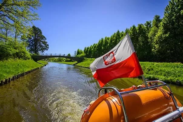 Sailing Through Grass on Europe's Wildest Boat Ride